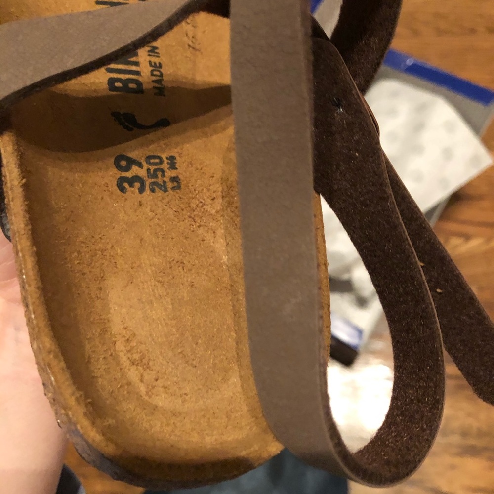New Birkenstock Daloa sandals 41 NiB mocca - Picture 4 of 5